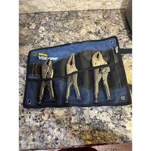 IRWIN VISE-GRIP Locking Pliers, Fast Release Kit, 3-Piece One Size, Multi